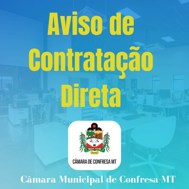 AVISO DE CONTRATA&Ccedil;&Atilde;O DIRETA
