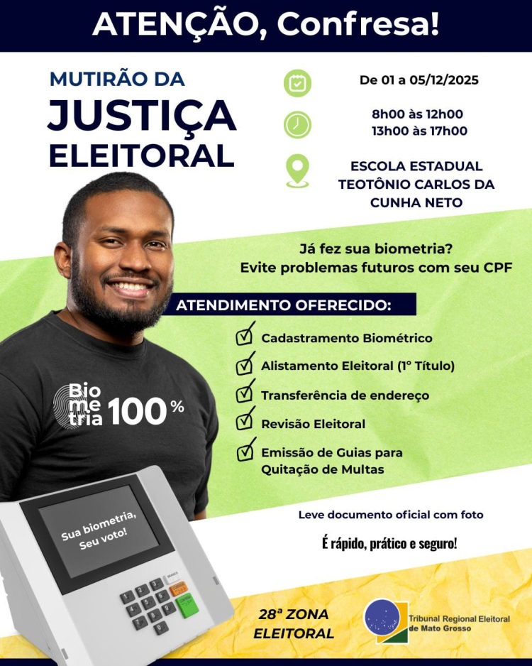 ATEN&Ccedil;&Atilde;O, CONFRESA!