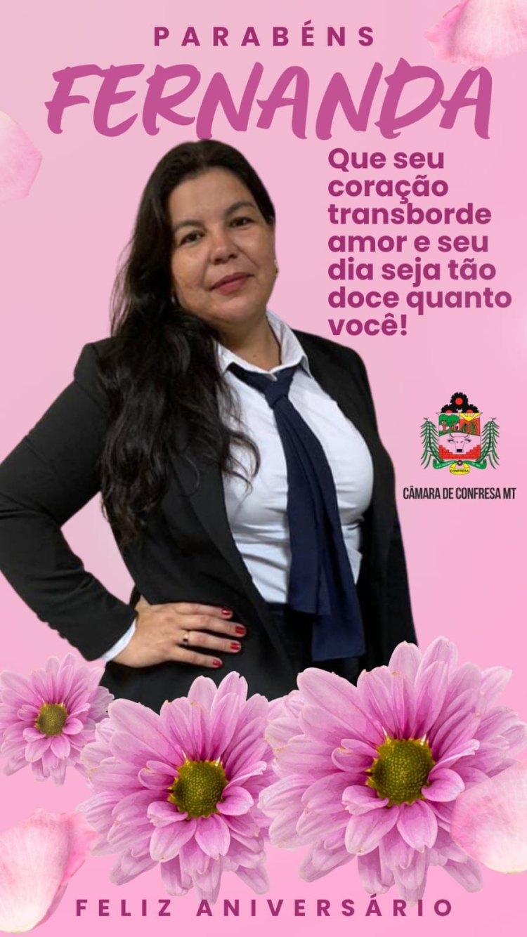 🎉✨ FELIZ ANIVERS&Aacute;RIO, FERNANDA MESQUITA! ✨🎉