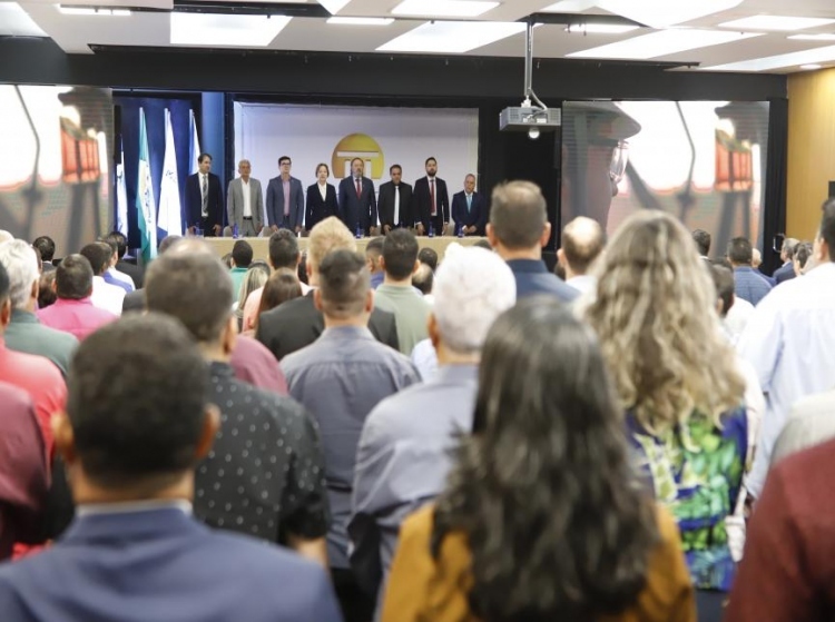 Em evento hist&oacute;rico, presidentes de c&acirc;maras lotam audit&oacute;rio do TCE-MT para primeira edi&ccedil;&atilde;o do Interage 2023