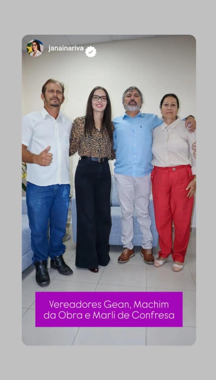 "Com uni&atilde;o e compromisso, a comitiva de vereadores de Confresa avan&ccedil;a em Cuiab&aacute; em busca de recursos e emendas para transformar o futuro do nosso povo."