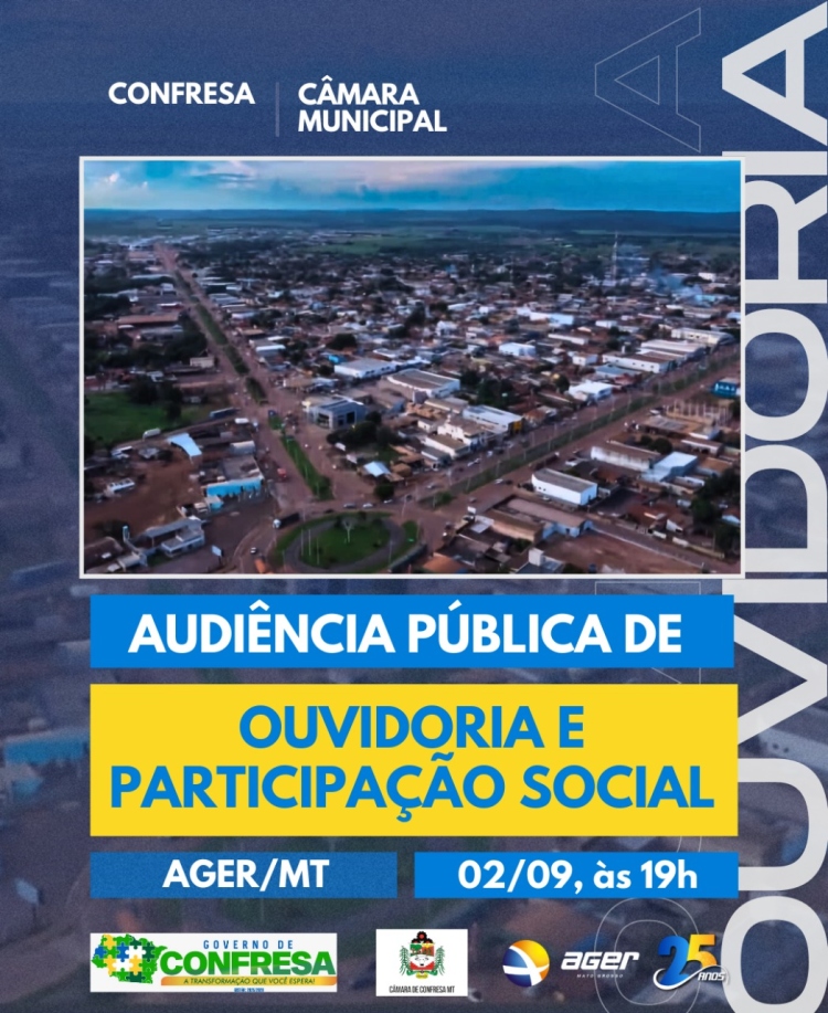 📣 Confresa, a AGER-MT quer ouvir voc&ecirc;!