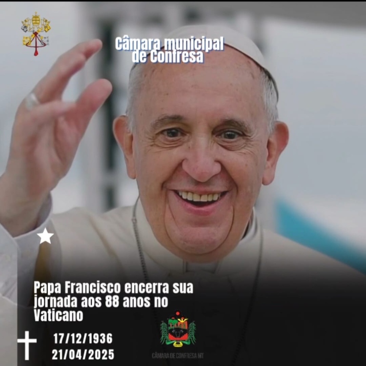 PAPA FRANCISCO ENCERRA SUA JORNADA  AOS 88 ANOS DE IDADE NO VATICANO