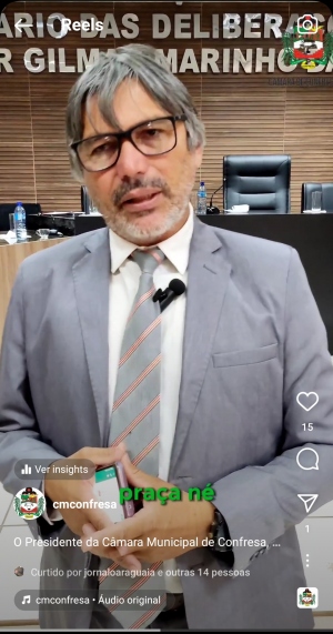 O Presidente da C&acirc;mara Municipal Geancarlos falou da sua recente viagem a Bras&iacute;lia