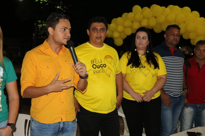 Uasley, Janete e Geancarlos participam de finaliza&ccedil;&atilde;o do Setembro Amarelo